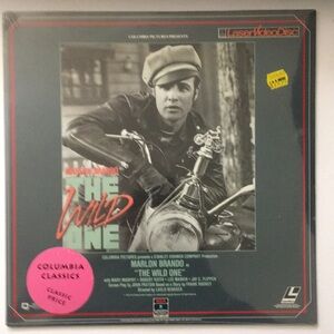 THE WILD ONE MARLON BRANDO COLUMBIA PICTURES LASER DISC MOVIE